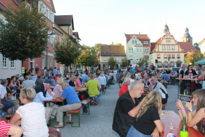 Das Marktfest lockte viele Besucher an.